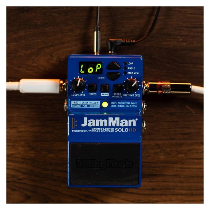 Digitech Compact Stereo Looper Pedal (JAMMAN-SOLO-HD-U)