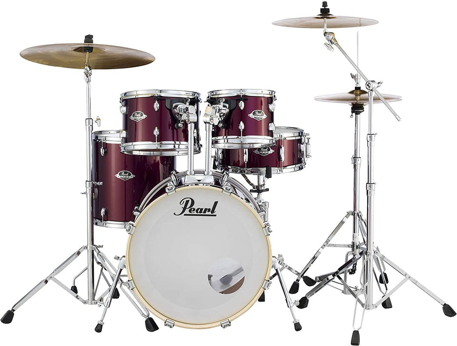 Pearl Export Series 5-Piece Drum Set - Burgundy (EXX725S/C760)