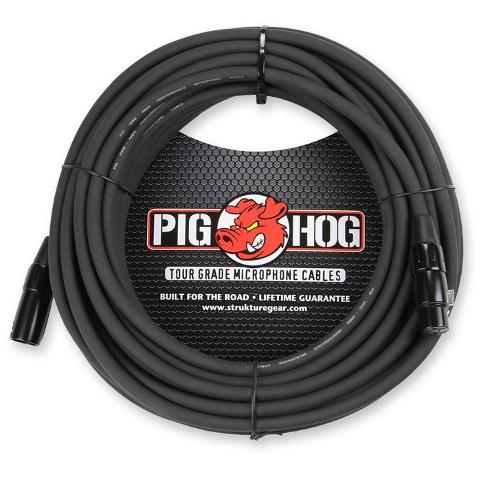 Pig Hog 8mm 50 Foot Tour Grade XLR Mic Cable -2-Pack (PHM50)