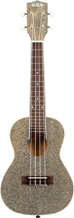 Kala Galaxy Black Sparkle Concert Ukulele (KA-SPRK-BLACK)