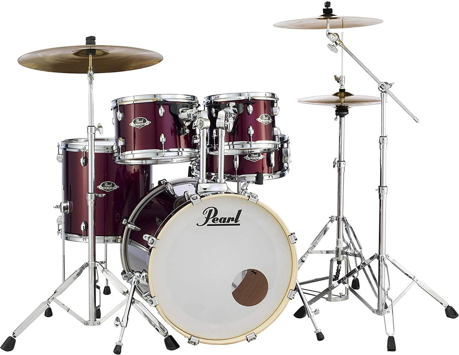 Pearl Export Series 5-Piece Drum Set - Burgundy (EXX725S/C760)