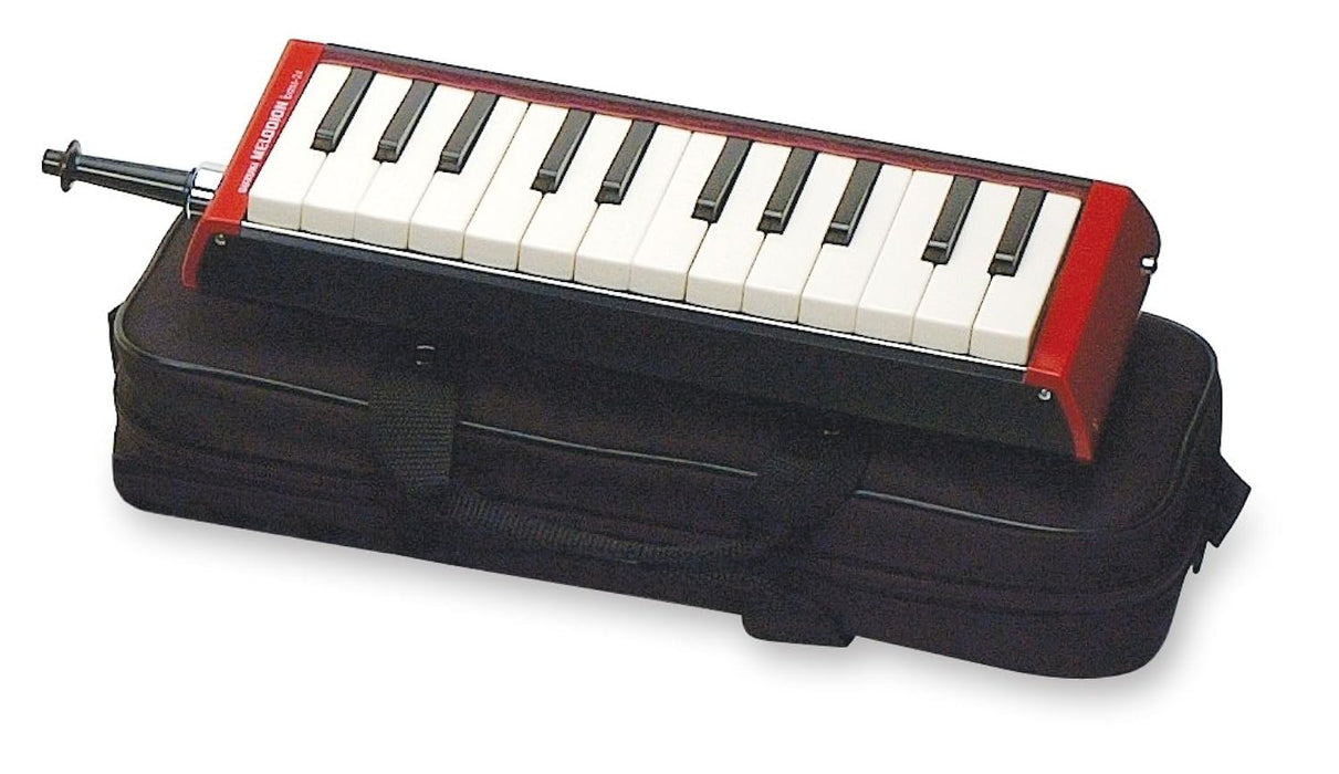 Suzuki Musical Instrument Corporation B-24 Bass Melodion with Case - Mouthpiece