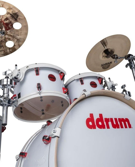 ddrum HYBRID 5 PLAYER WHT -Piece Drum Shell Pack