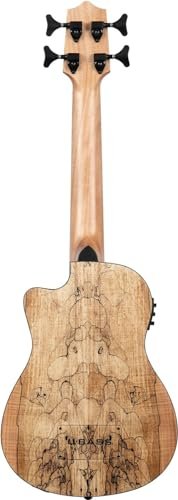 Kala Spalted Maple Acoustic-Electric U•BASS® SP-MAPL-FS