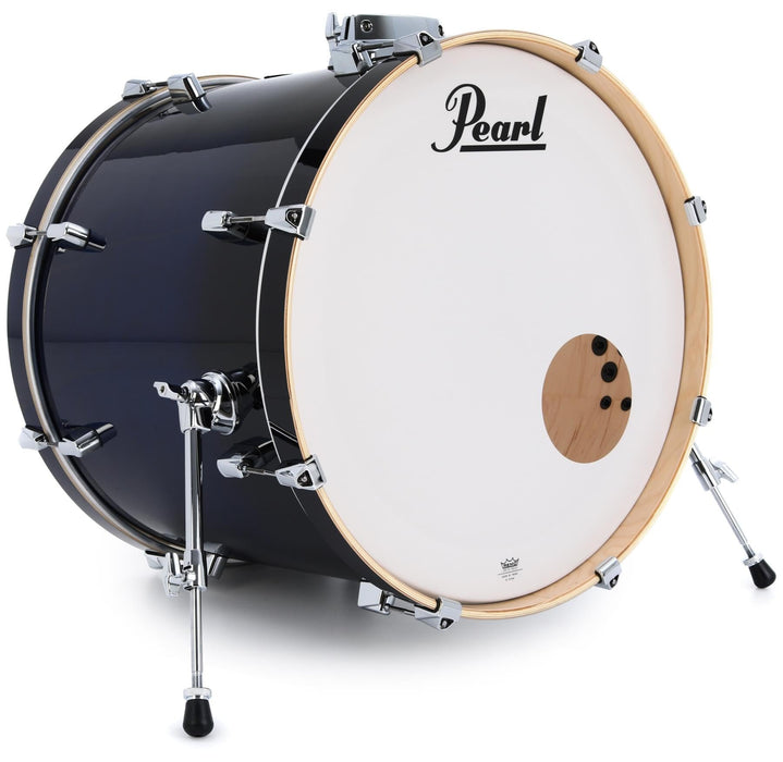 Pearl Decade Maple 18 x 22 inch Bass Drum - Kobalt Blue Flame
