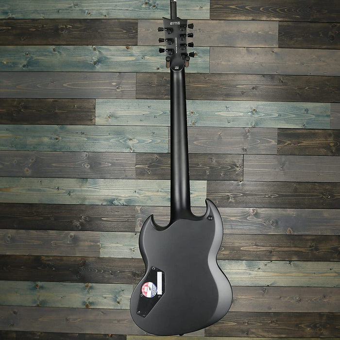 ESP LTD Viper-7 Black Metal - Black Satin