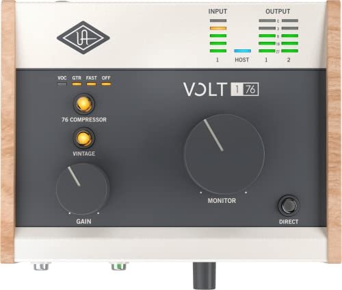 Universal Audio Volt USB Audio Interface (UA-VOLT-176-U)