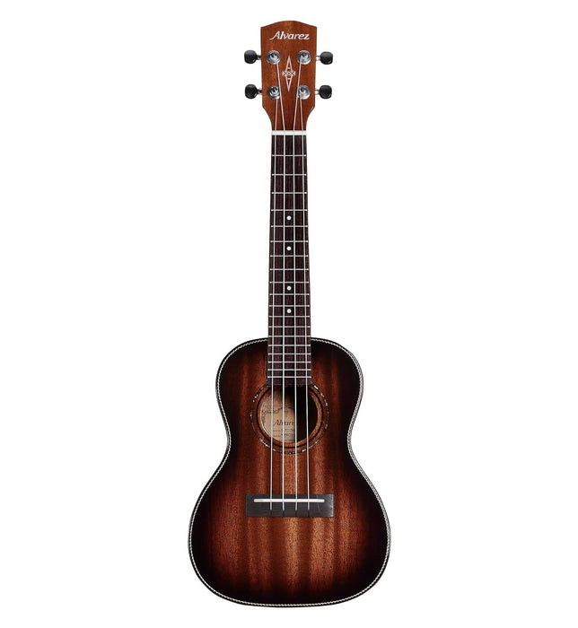 Alvarez Artist Concert Ukulele Herringbone SHB Solid Mah Top