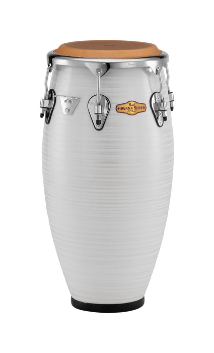 Pearl Conga Drum, Silver White Swirl (PCF125HV187)