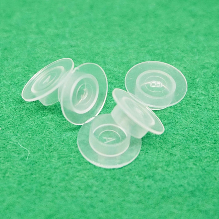 Yamaha Genuine Flute Open Hole Key Cup Plastic Plug Seal Protectors - Set of 5