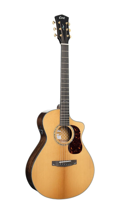 Cort GOLDMC6NAT Gold MC6 Ovangkol Acoustic-Electric Guitar Natural Gloss