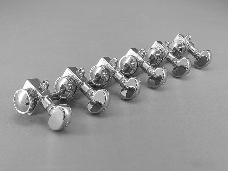 Grover Rotogrip 505F - 6-In-Line - Chrome