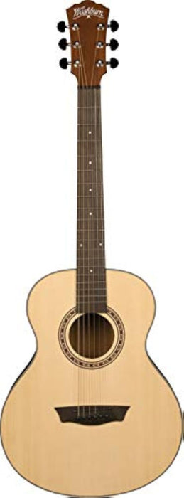 Washburn Apprentice G-Mini 5 with Gig Bag, Acoustic Guitar, Natural
