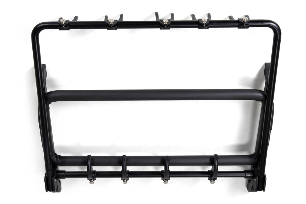 GEWA GS-105B multi-stand for 5 instruments, guitar holder (adjustable neck and rib support, ideal guitar accessories, protection against damage, quality and affordability combined), black