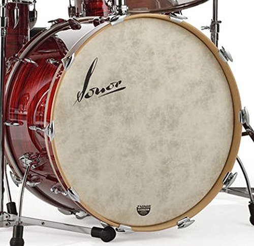 Sonor Vintage Series 22"X14" Bass Drum Wm, Vintage Red Oyster (VT-2214-BDWM-VRO)