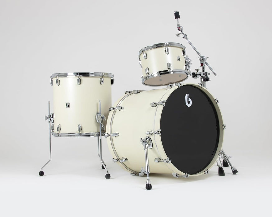 British Drum Co. ENG-22-CB-SEW Enigma Club Kit Satin Olde English White