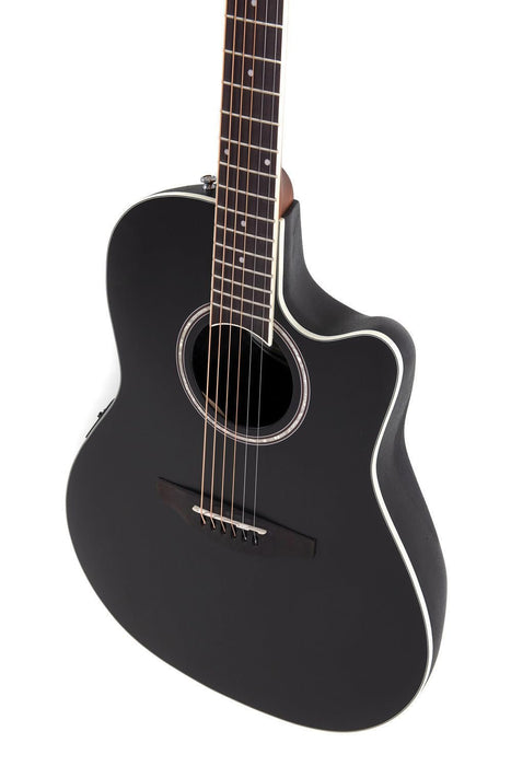 Applause Acoustic guitar, Right, AB28-5S Black Satin