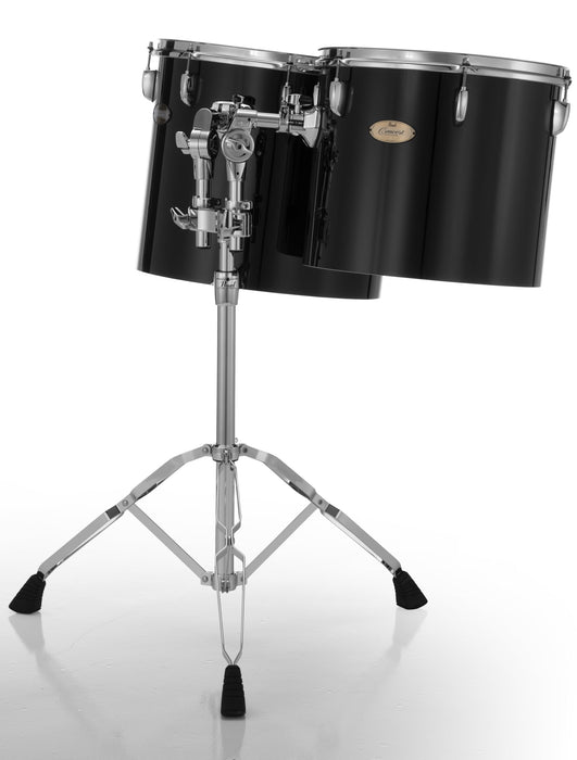 Pearl 14+16 Concert Gabon Mahogany Single Head Tom Set W/Bt3 & 7/8" Receiver & T-895 Stand