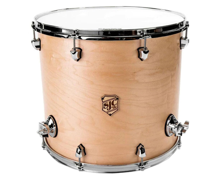 SJC Custom Drums Tour Series Floor Tom - 16 x 18-inch - Natural