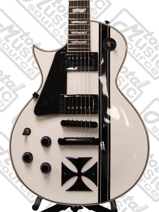 ESP LTD James Hetfield Iron Cross Left-Handed - Snow White