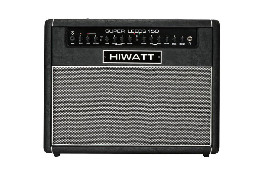 Hiwatt Super Leeds 150R Combo, 2-Channel Electric Guitar Amplifier, 150 Watts, 22.64x27.76x13.78 Inches, 55.01 Pounds