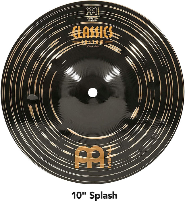 Meinl 18" China Cymbal - Classics Custom Dark - Made in Germany, 2-YEAR WARRANTY (CC18DACH)