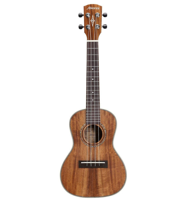 Alvarez Artist AU90C Concert Acoustic Ukulele, Rosewood Fingerboard, Natural Satin