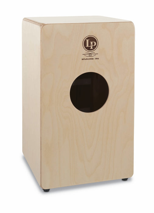 Latin Percussion Woodshop Cajon, Black Artply, 19” x 11-1/2 x 11-3/4” (LP1491BS)