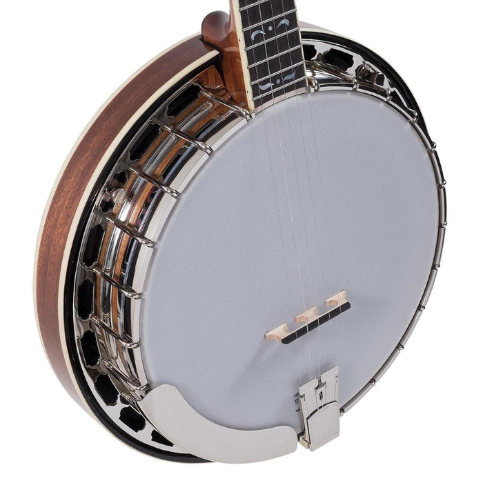 Recording King RK-R36-BR Madison Tone Ring Banjo, Mahogany Resonator