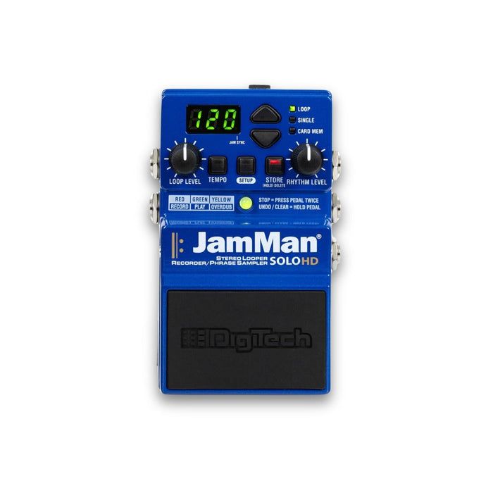 Digitech Compact Stereo Looper Pedal (JAMMAN-SOLO-HD-U)