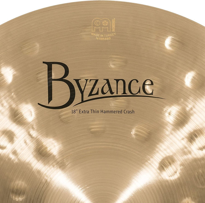 Meinl Cymbals B18JMTC Byzance 18-Inch Jazz Medium Thin Crash Cymbal