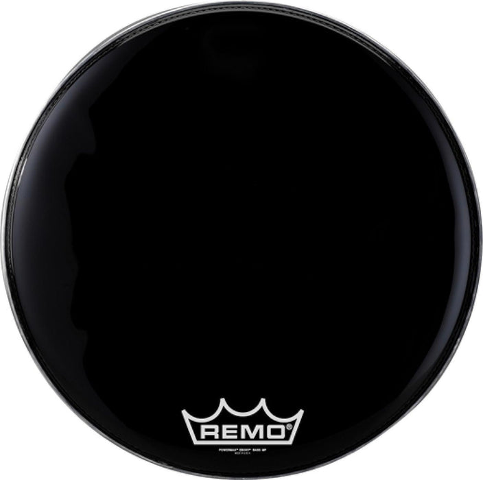 Remo Bass, POWERMAX®, EBONY®, 24" Diameter, MP