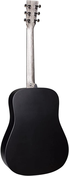 Martin Guitars DX Johnny Cash Signature Edition Acoustic-Electric Guitar with Gig Bag, HPL Construction, Modified D-14 Fret, Performing Artist Neck