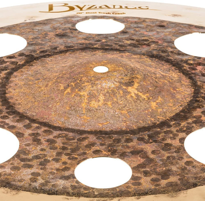 Meinl Cymbals Byzance 20" Extra Dry Thin Crash — MADE IN TURKEY — Hand Hammered B20 Bronze, 2-YEAR WARRANTY, B20EDTC