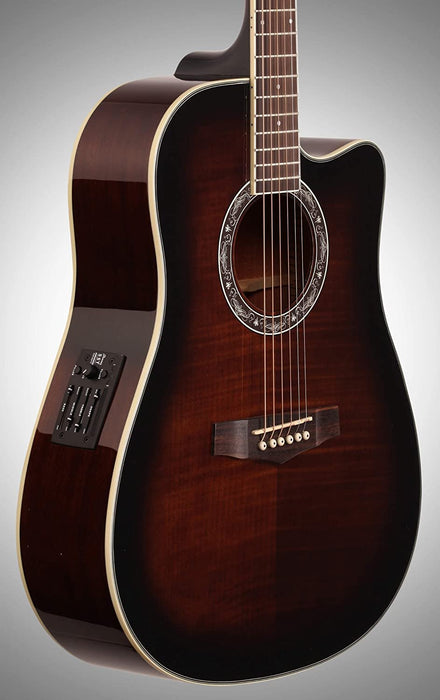 Ibanez Performance PF28ECE Dreadnought Cutaway Acoustic-Electric Guitar