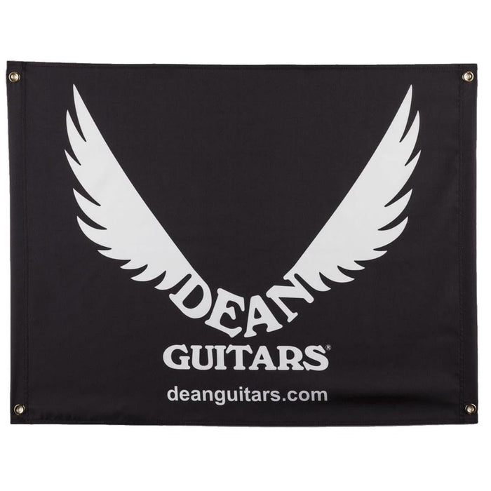 Dean Guitars Banner, Black