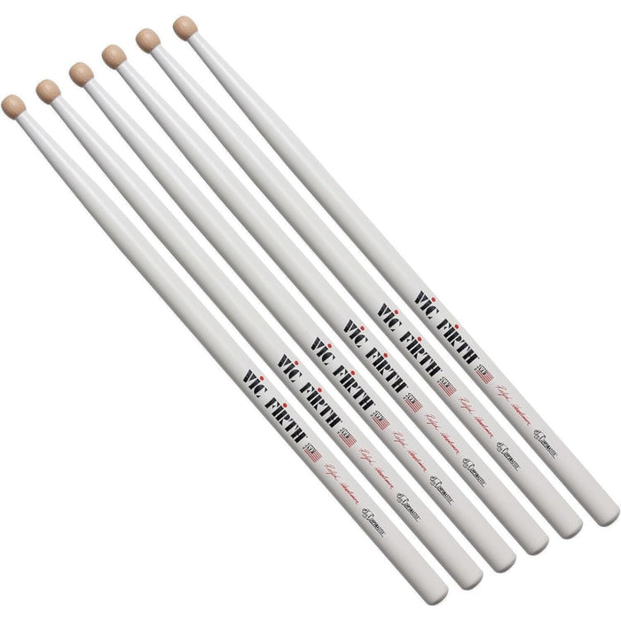 Vic Firth Corpsmaster Signature Ralph Hardimon Marching Snare Drum Sticks - 3-Pairs (SRH)