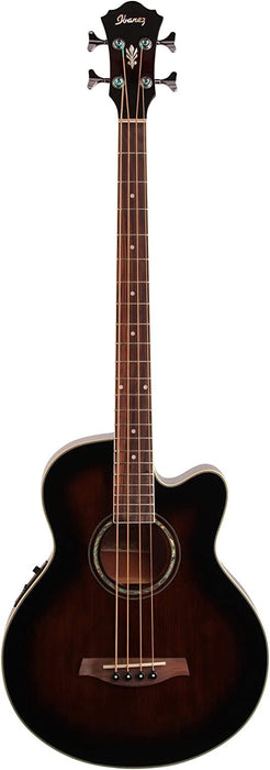 Ibanez Acoustic-Electric Bass Guitar Dark Violin Sunburst