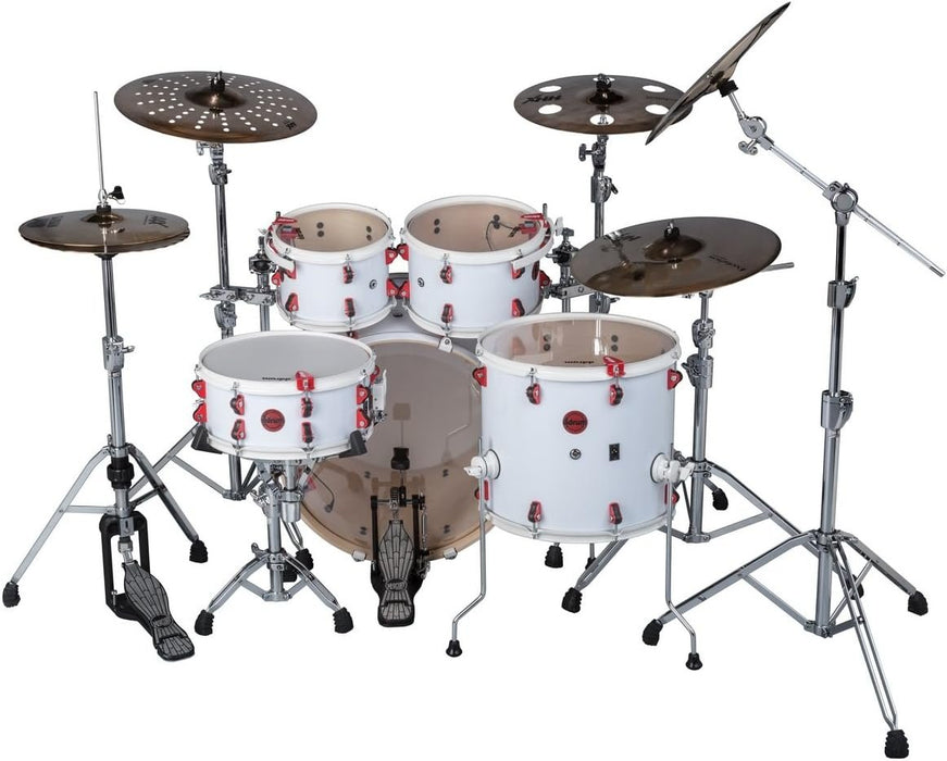 ddrum HYBRID 5 PLAYER WHT -Piece Drum Shell Pack