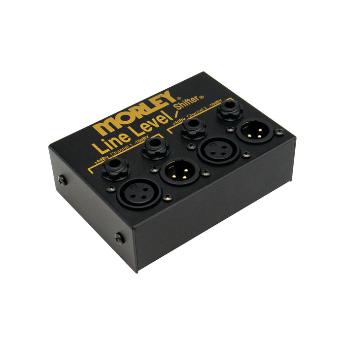 Morley Line Level Shifter (MLLS) - 2 Channel 1/4" XLR Audio Signal Converter