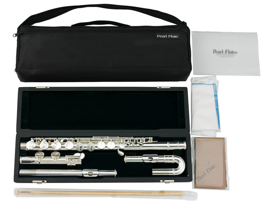 Pearl Alto Flute .925 Silver with Straight & Curved Forza Headjoint