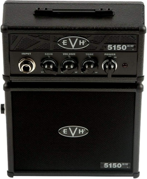 EVH 5150III Micro Stack - Stealth Black 1W 1x3 Mini Guitar Combo Amp