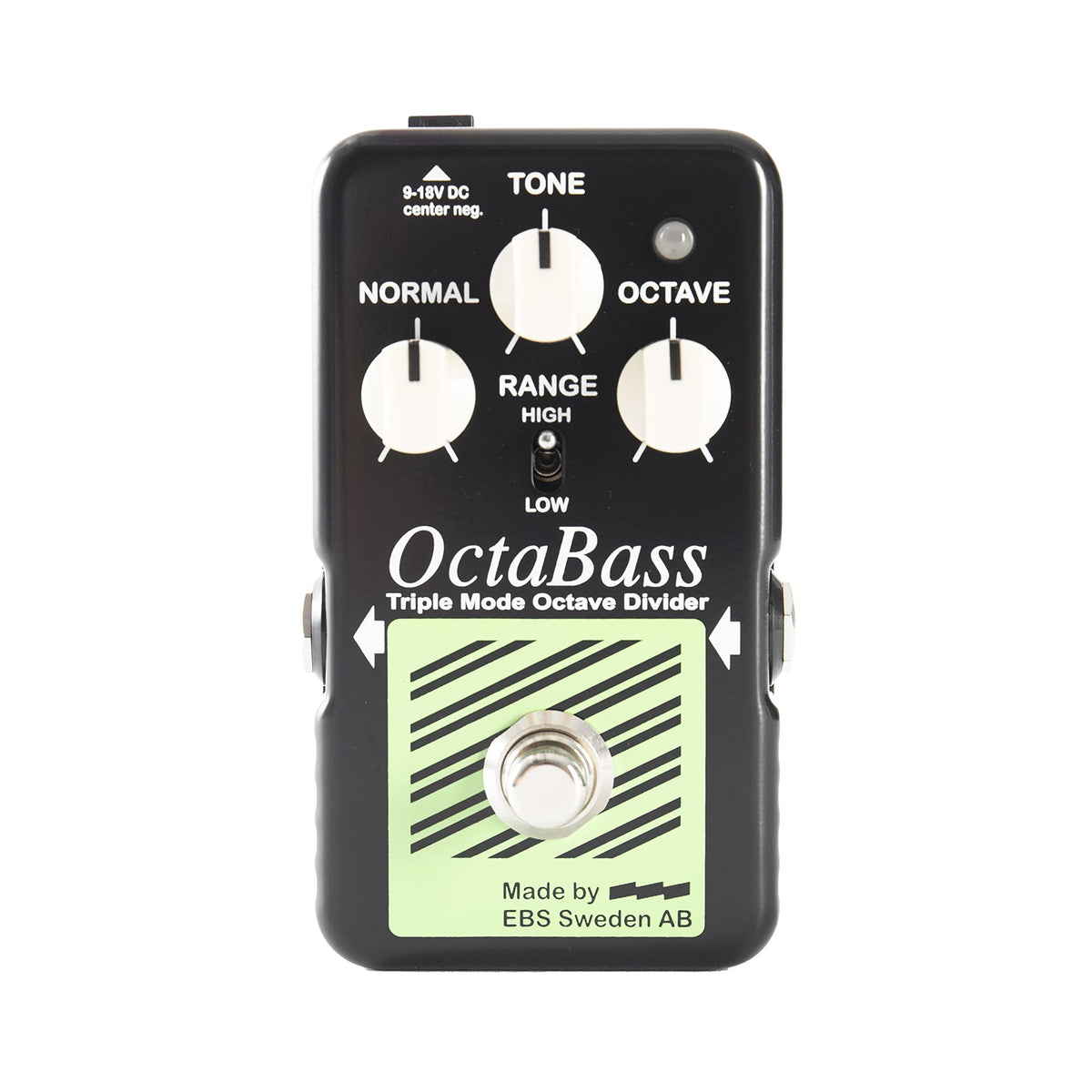 EBS OctaBass Blue Label Triple Mode Octave Divider Pedal — Pineville Music