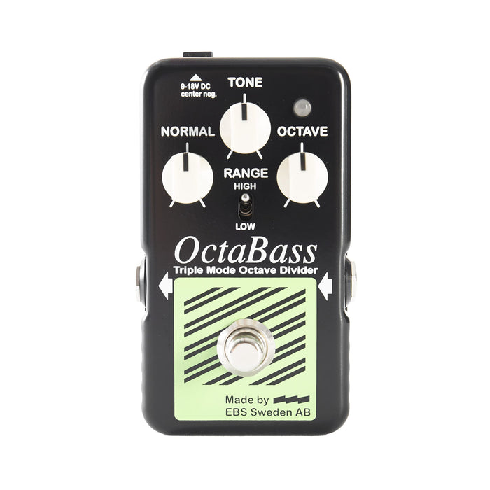EBS OctaBass Blue Label Triple Mode Octave Divider Pedal