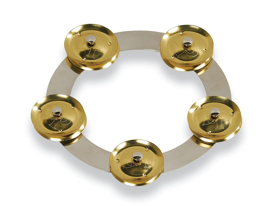 Latin Percussion LP Tambo-Ring Steel w/Brass Jingles 6" Tambourine (LP3806SBS)