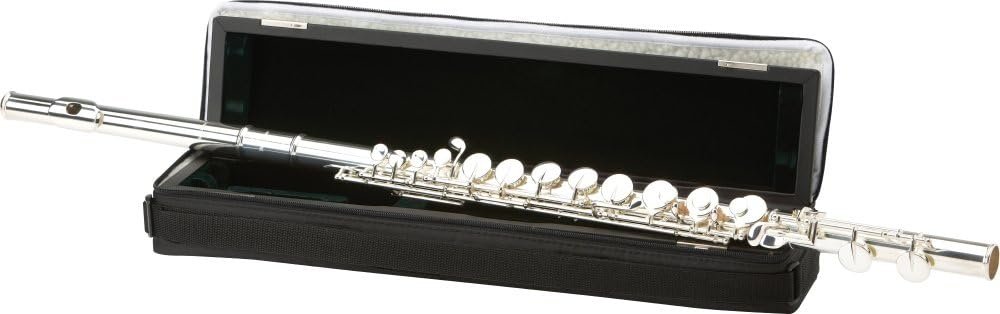 Pearl Alto Silver Flute w/Case and Cover w/Straight Head Joint (PFA207S)