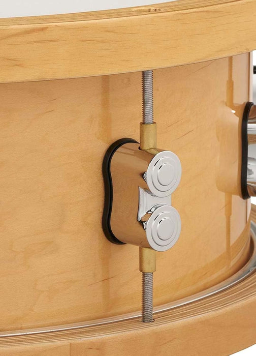 Pacific Concert Series Wood Hoop Maple Snare w/ 20-Ply Maple Shell - 6.5" x 14"
