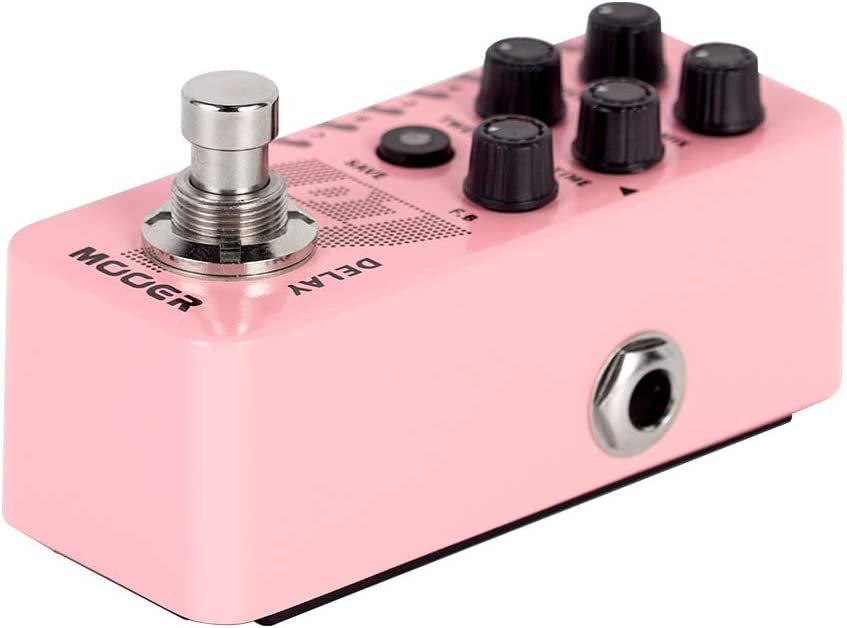 MOOER R7 Reverb 7 Different, Rich and Classic Reverb Types from the Church to Cave Reverb in a Compact Metal Shell with High Cut, Low Cut, Trail On Function…