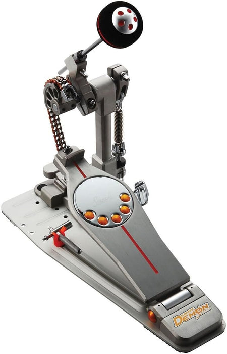 Pearl  Demon Chain Drive Pedal with Case - Convertible Short and Long Footboard (P3000C)