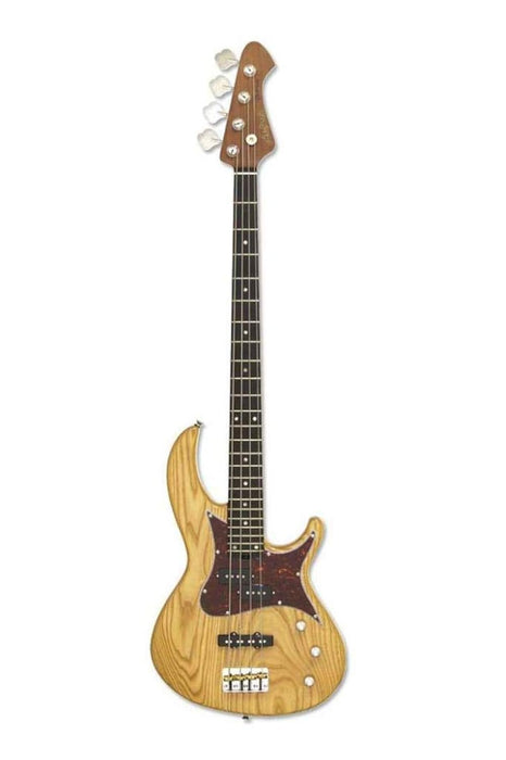 Aria Detroit Electric Bass Open Pore Natural